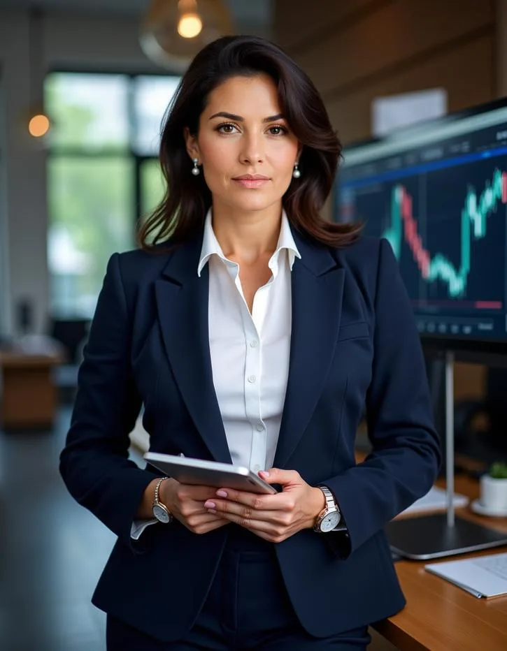 Portrait of Maya Whitfield, Head of Portfolio Research